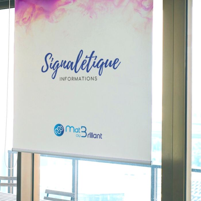 Signalétique campus étudiant